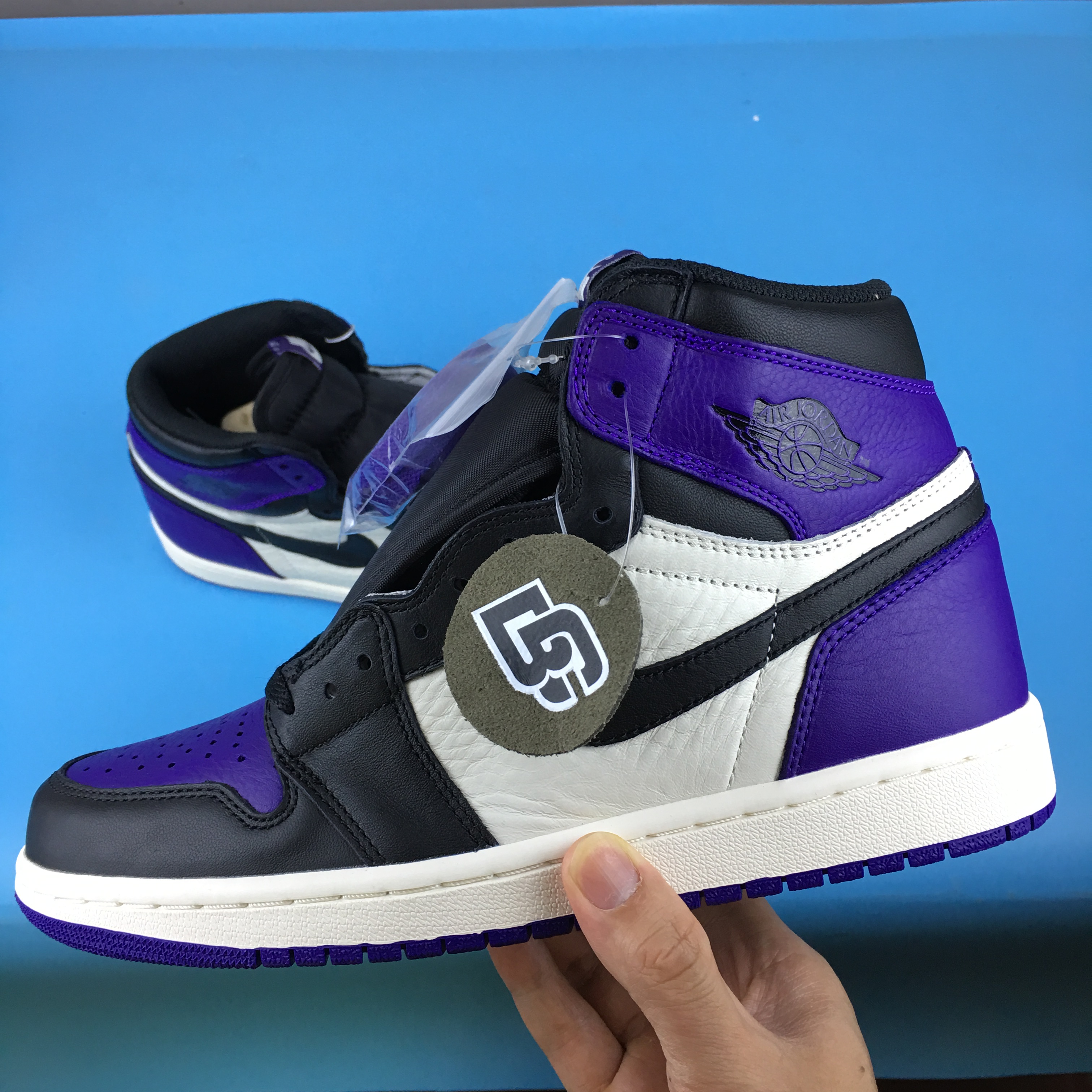 New Air Jordan 1 Court Purple Shoes